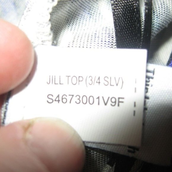 DVF Diane Von Furstenberg JILL Silk Jersey Wrap Top Vintage Diamond Tribal Green - Picture 11 of 11